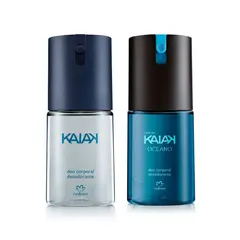 NATURA - Set x2 Fragancia corporal Kaiak clásico + Kaiak Oceano masculino