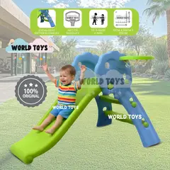 BABY - Tobogan para niños «BLUE KIDS» Edición Limitada Green & Blue