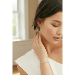 GENERICO - CARLA JOYERÍA - Tennis Bracelet en plata 925 y circones