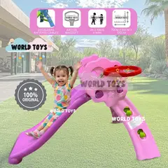 BABY - Tobogan para niños «BLUE KIDS» Edición Limitada Multi Pink