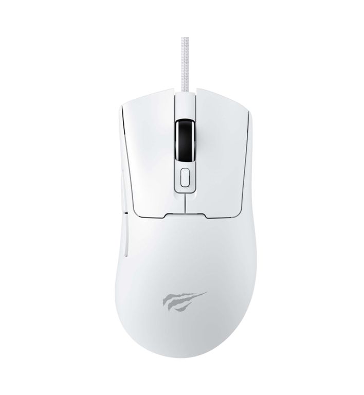 MOUSE GAMER SENSOR PIXART PAW3327 12000DPI BLANCO USB MS966