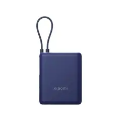 XIAOMI - Power Bank 33W 10000mah con cable integrado - Azul