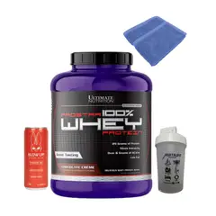 Ultimate Nutrition - Prostar whey 5LB chocolate + regalos