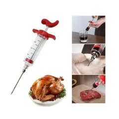 OEM - Inyector Jeringa de Aderezo para Pavo Pollo Carnes