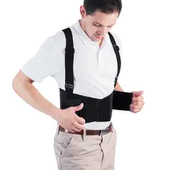 GENERICO - Faja Laboral Liviana con 4 Varillas Talla M