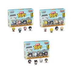 FUNKO - Bitty Pop Naruto Shippuden 4-Pack Modelo aleatorio