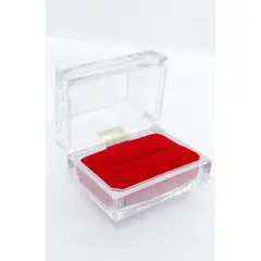 GENERICO - Caja para Anillos de compromiso joyas y arete Acrílico