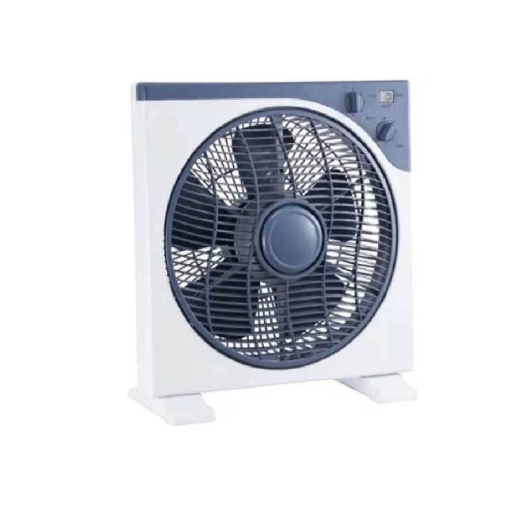 VENTILADOR DE MESA CUADRADO GRIS