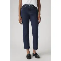 LEVIS - Jeans Mujer 501 Crop Azul