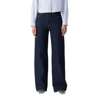 LEVIS - Jeans Mujer Ribcage Wide Leg Azul