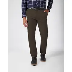 PIEERS - Pantalón Regular Fit Strech Drill Hombre Lohman
