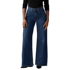 LEVIS - Jeans Mujer 728 Hr Wide Leg Azul