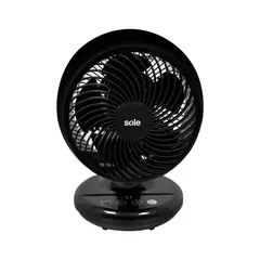 SOLE - Ventilador De Mesa Plástico 3 Velocidades 30W Turbomax