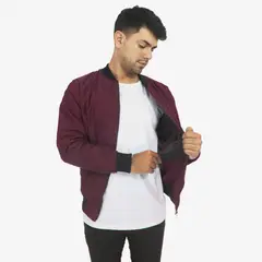 DM DEXMEN - Casaca Dexmen Bomber Jacket Guinda