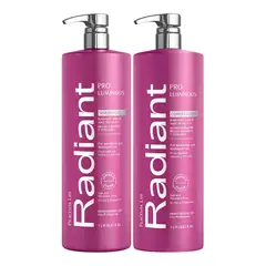 RADIANT - Keratin Pro Luminous Shampoo y Acondicionador 1000 ml