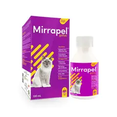 MIRRAPEL - Oleoso Jarabe Suplemento para Gatos 120 ml