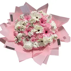 VI REGALANDO AMOR - Ramo alexa - Buchon de Gerberas