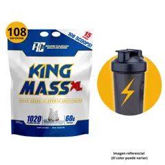 RONNIE COLEMAN - GANADOR DE PESO KING MASS 15LB + SHAKER-VAINILLA ICE CREAM