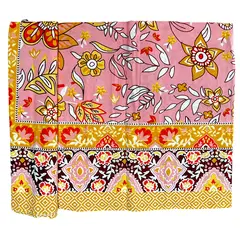 MAGE DISTRIBUTION - Mandala Manta Sábana para Playa Isla de Algodón - Rosado