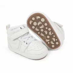 GENERICO - Zapatillas Botín Urbano Para bebé - J High - Botín Blanco Humo