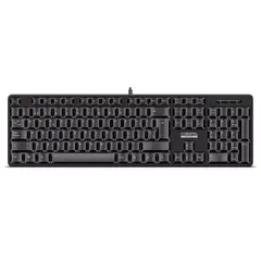 CYBERTEL - Teclado Oficina Waterproof Ebony CYB K105+