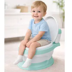 CERDITA - BACIN PARA BEBE DE ENTRENAMIENTO MODELO INODORO VERDE