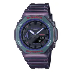 G-SHOCK - Reloj GA-2100AH-6A Hombre Resina Morado