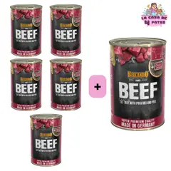 GENERICO - Belcando latas 400gr sabor Ternera PACK 5+1