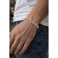 GENERICO - CARLA JOYERÍA - Pulsera plata 925 Pablo - Regalo Hombre