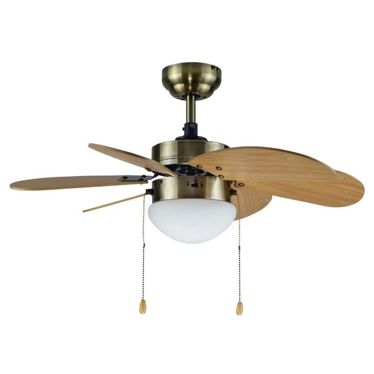 Ventilador de Techo Armo 1L 6Asp Cafe 50 W