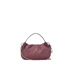 VICTORIA'S SECRET - MINI CROSSBODY VICTORIAS SECRET PURPURA CON DORADO