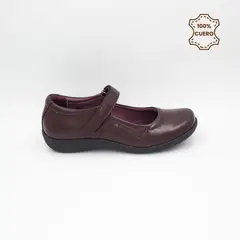 FAR WEST - Zapatos Escolares - Colegio Niña Annie Cuero Guinda