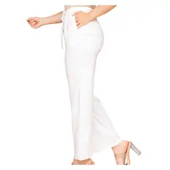 GENERICO - Pantalón Lino Elasticado Laurelie Mujer