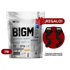 UNIVERSE NUTRITION - Proteína BIGM 3Kg Cookies+Straps