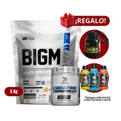 UNIVERSE NUTRITION - Proteína BIGM 5Kg Vainilla+Dragon Pharma 300g+Portaproteína+XB
