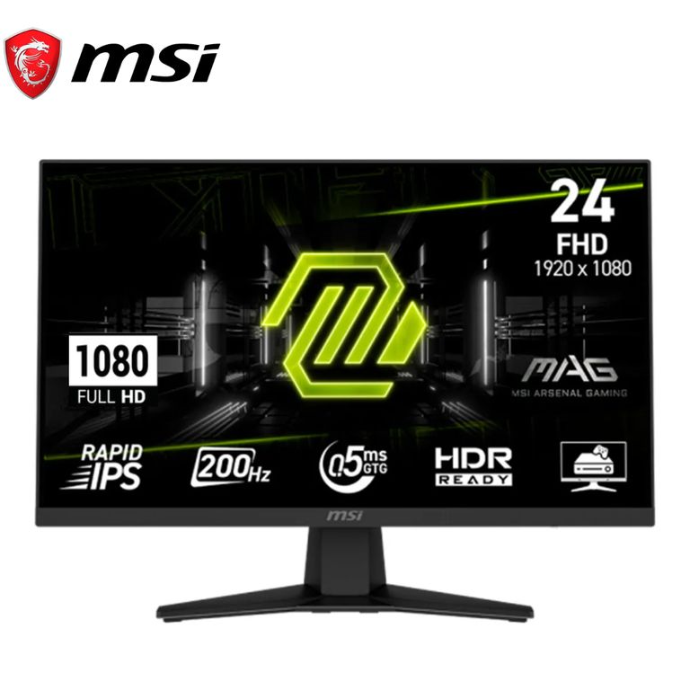 Monitor MAG 244F Rapid IPS 238” 200Hz 05ms Full HD