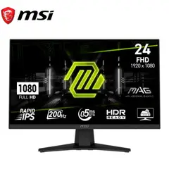 MSI - Monitor MAG 244F Rapid IPS 238” 200Hz 05ms Full HD