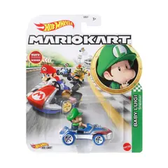 HOT WHEELS - Mario Bros Mario Kart Baby Luigi Sneakart