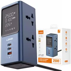 LDNIO - Adaptador de Corriente Universal LED de Escritorio SC2 45W