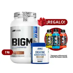 UNIVERSE NUTRITION - Proteína BIGM 2Kg Chocolate+Applied Nutrition 250g+XB