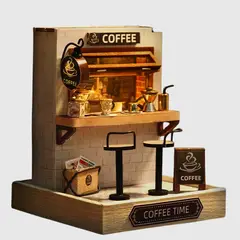 GENERICO - Mini espacios para armar Coffee Rompecabezas 3D