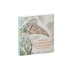 BLUME - El maravilloso mundo tropical Miniaturas para colorear - libro para colorear