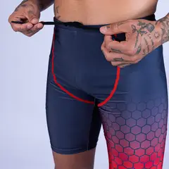 GENERICO - PANTALONETA UPPERCUT PARA MMA - NEGROROJO