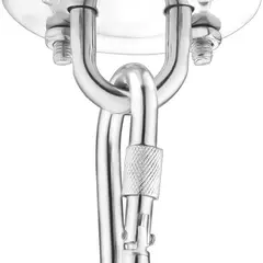 HOME NEAT - Gancho de anclaje de techo para box hamaca correas ejercicio