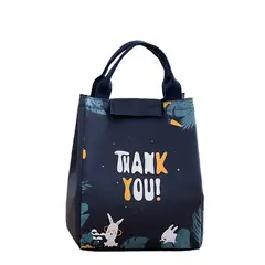 TIOZONEY - Bolsa térmica de lonchera - Azul