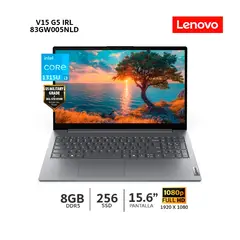 LENOVO - Laptop V15 G5 IRL Intel Core i3-1315U 8Gb Ram 256Gb SSD 156 FHD - 83GW005NLD.