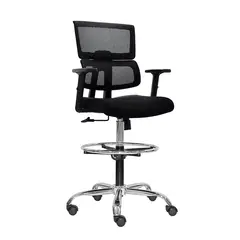 ALTHEA CONFORT - Silla Flip Cajero Bc Ac Negro