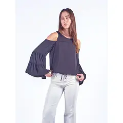 MICHELLE BELAU - ELLA - BLUSA CON HOMBROS DESCUBIERTOS