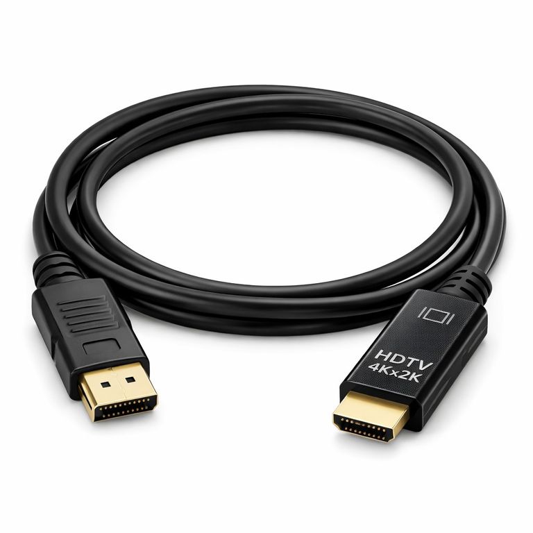 Cable Adaptador DisplayPort a HDMI 4K - 1.8 Metros - Para Monitor y TV