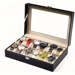 ELMEJORPRECIO - Porta Relojes Organizador de 12 Divisiones EKO